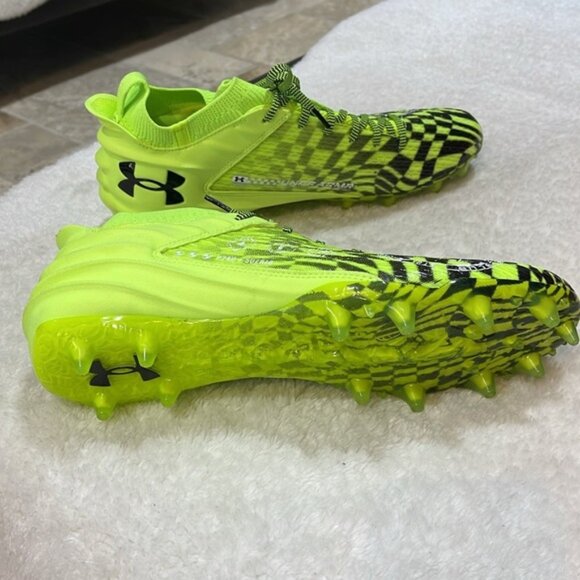 Under Armour Men's Blur Smoke 2.0 MC LE AA Football Cleats - Picture 8 of 10